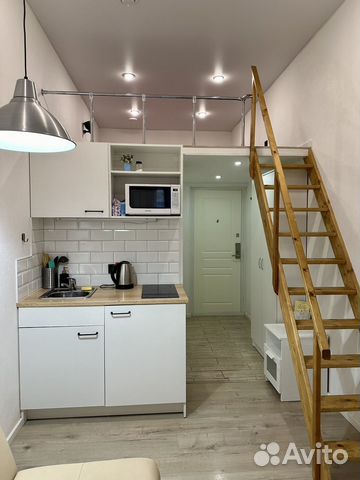 

Квартира-студия, 15 м², 2 кровати