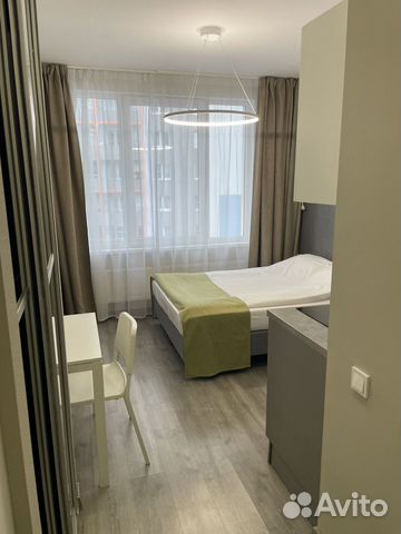 

Квартира-студия, 19 м², 2 кровати