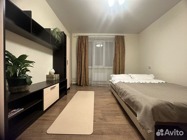 

1-к. квартира, 58 м², 2 кровати