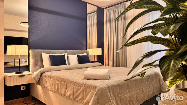 

1-к. квартира, 41 м², 2 кровати