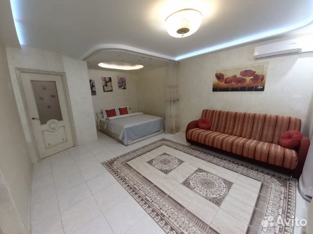 

1-к. квартира, 45 м², 2 кровати