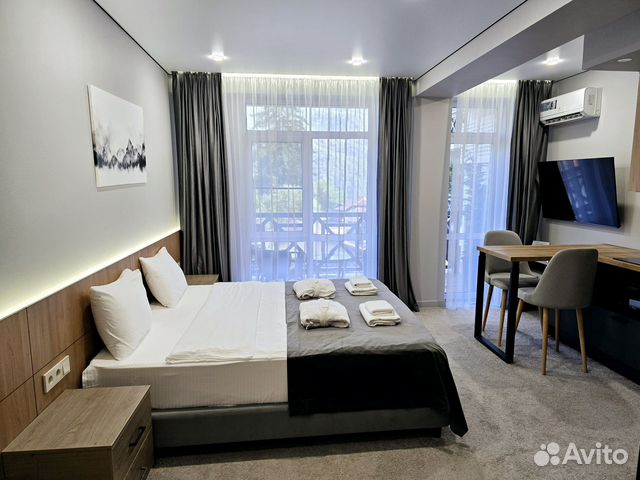 

Квартира-студия в апарт-отеле, 30 м², 1 кровать