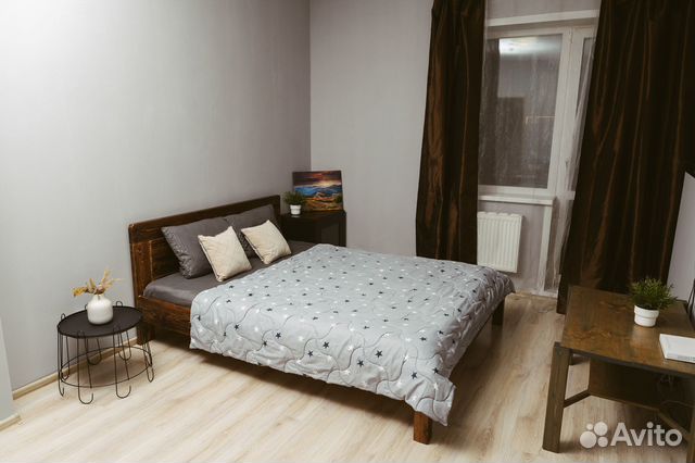 

1-к. квартира, 45 м², 3 кровати