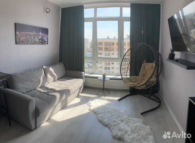 

Квартира-студия, 30 м², 1 кровать