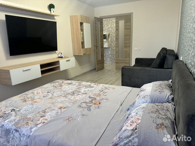 

1-к. квартира, 38 м², 1 кровать