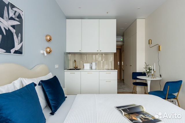 

Квартира-студия, 20 м², 1 кровать