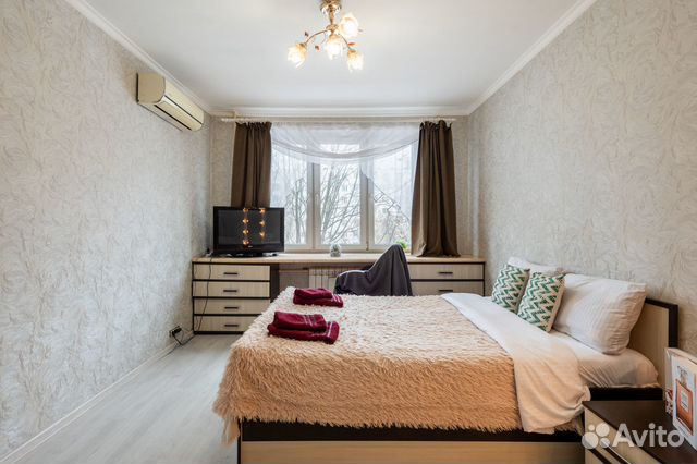 

1-к. квартира, 42 м², 2 кровати