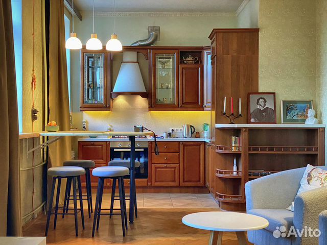 

1-к. квартира, 50 м², 2 кровати