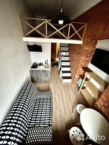 

Квартира-студия, 20 м², 2 кровати