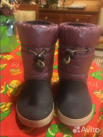 Сапоги зимние Крокс(crocs) 25 р-р Сапоги зимние Крокс(crocs) 25 р-р