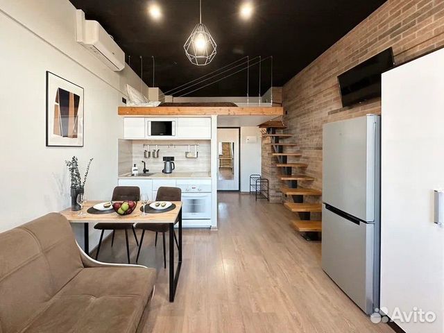 

Квартира-студия, 30 м², 2 кровати