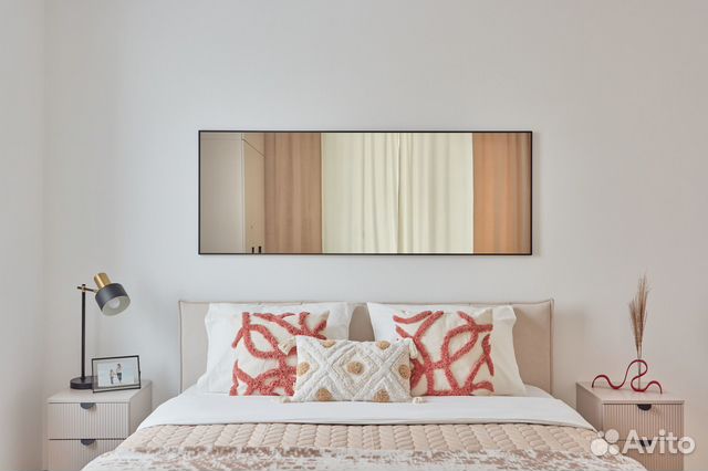 

1-к. квартира, 46 м², 2 кровати