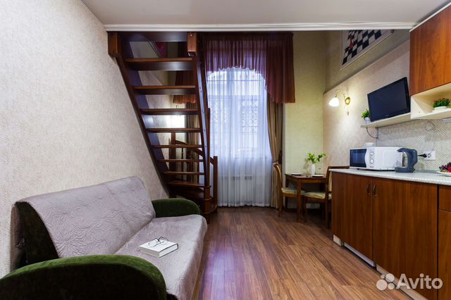 

Квартира-студия, 30 м², 2 кровати