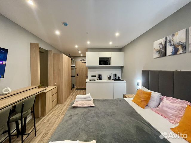 

Квартира-студия, 24 м², 2 кровати