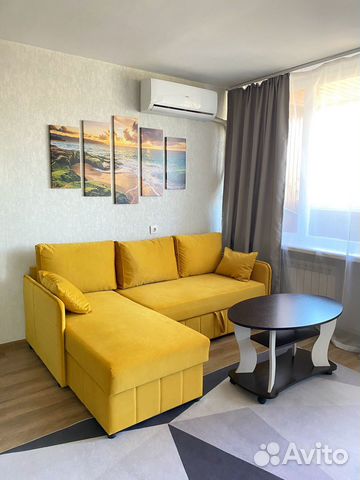 

1-к. квартира, 45 м², 2 кровати