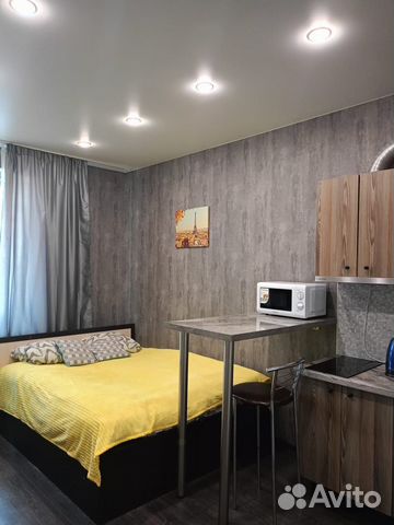 

Квартира-студия, 28 м², 2 кровати