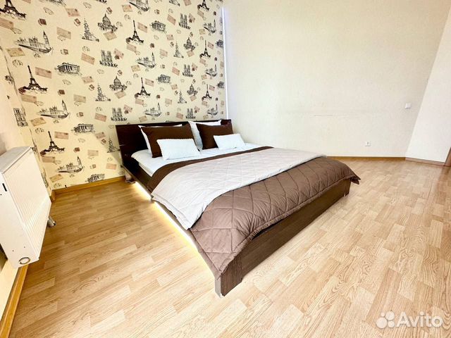 

1-к. квартира, 52,1 м², 2 кровати