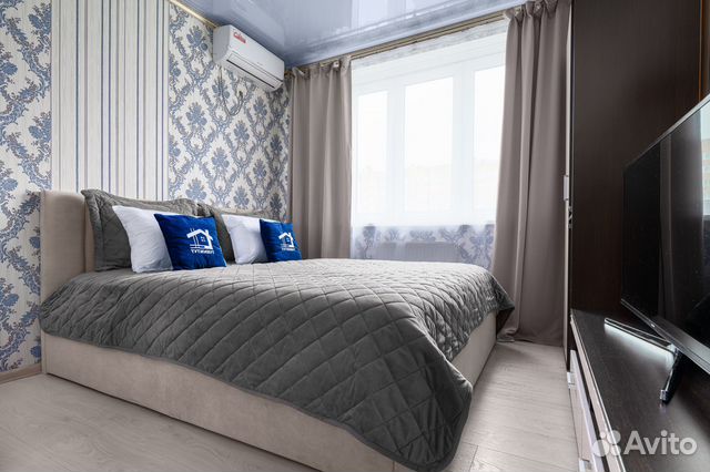 

1-к. квартира, 45 м², 2 кровати
