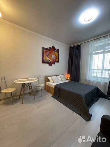 

Квартира-студия, 32 м², 2 кровати