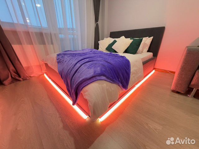 

1-к. квартира, 42 м², 2 кровати