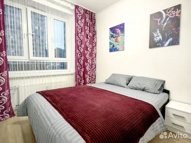 

1-к. квартира, 35 м², 3 кровати