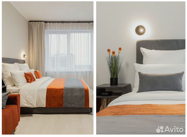 

Квартира-студия, 25 м², 2 кровати