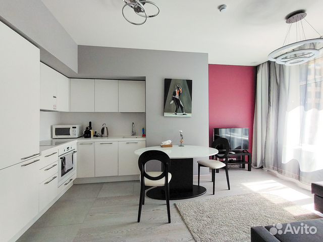 

1-к. квартира, 40 м², 2 кровати