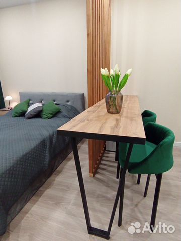 

Квартира-студия, 27 м², 1 кровать
