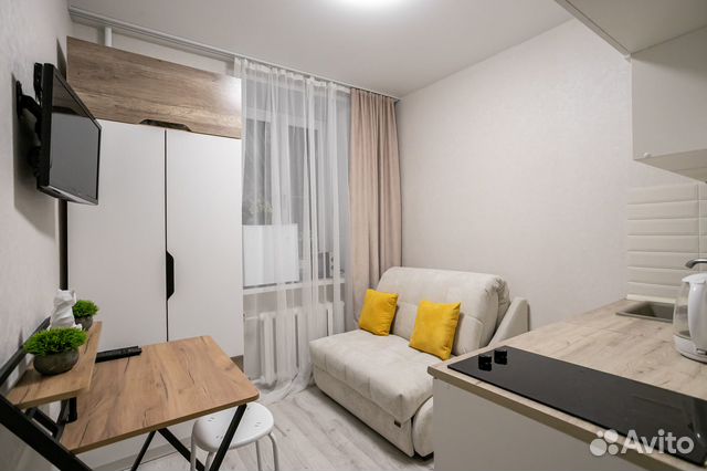 

Квартира-студия, 15 м², 1 кровать