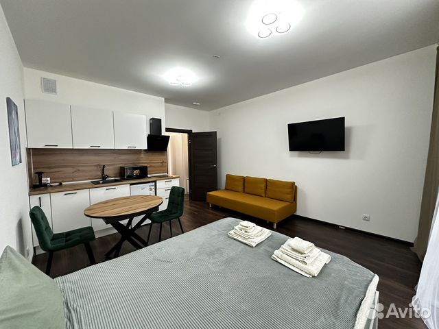

Квартира-студия, 25 м², 2 кровати