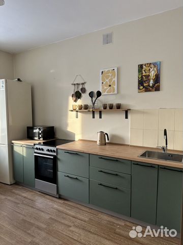 

1-к. квартира, 37 м², 2 кровати
