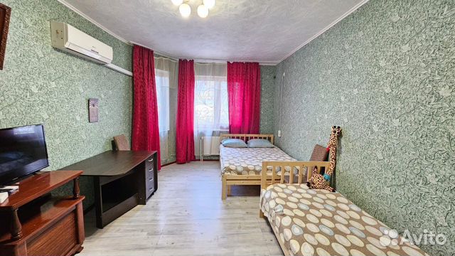 

1-к. квартира, 45 м², 3 кровати