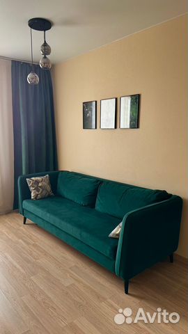

1-к. квартира, 42 м², 2 кровати