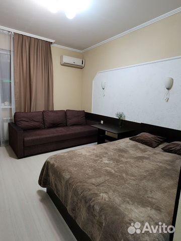 

Квартира-студия, 28 м², 2 кровати
