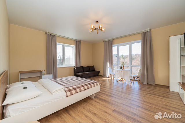 

Квартира-студия, 28 м², 2 кровати