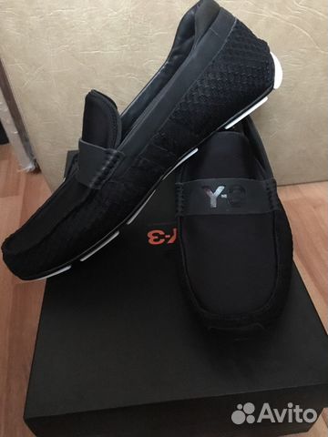 Мокасины adidas Y-3 yuhji yamamoto drive moccas Мокасины adidas Y-3 yuhji yamamoto drive moccas