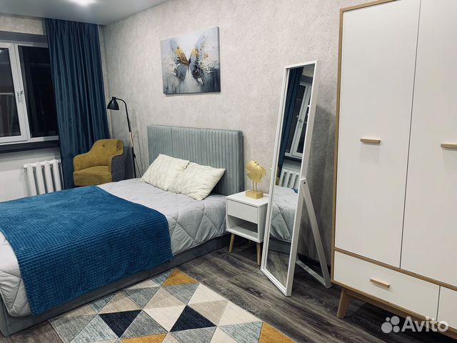 

2-к. квартира, 44 м², 2 кровати