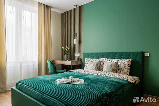 

1-к. квартира, 35 м², 2 кровати