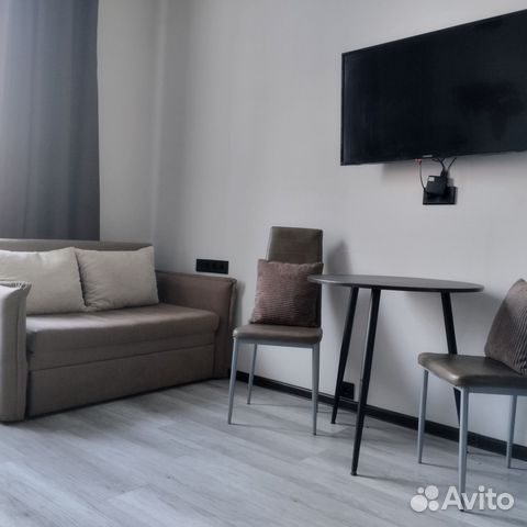 

Квартира-студия, 24 м², 2 кровати