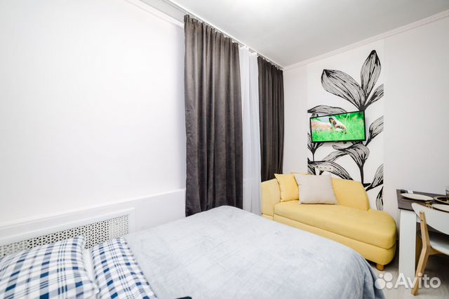 

Квартира-студия, 20 м², 2 кровати