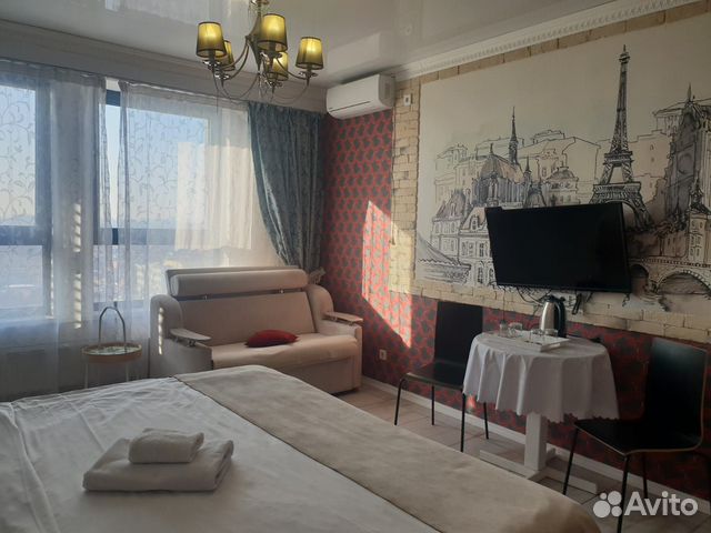 

Квартира-студия, 19 м², 2 кровати