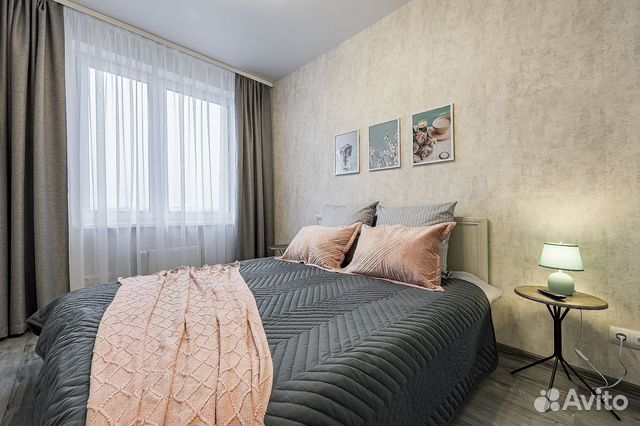 

1-к. квартира, 41 м², 2 кровати