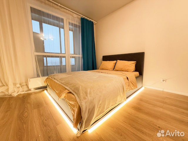 

1-к. квартира, 42 м², 2 кровати