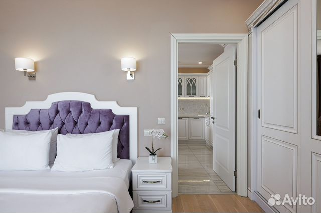 

2-к. квартира в апарт-отеле, 45 м², 2 кровати