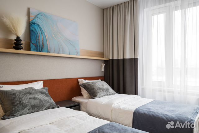 

Квартира-студия в апарт-отеле, 26 м², 2 кровати