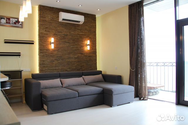 

Квартира-студия, 45 м², 2 кровати
