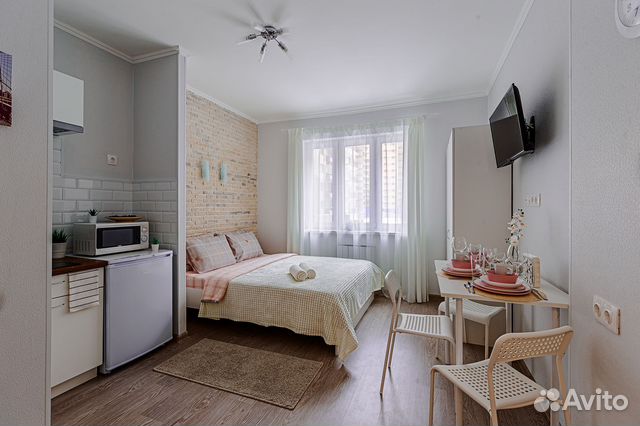 

Квартира-студия, 18 м², 1 кровать