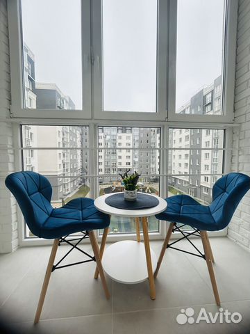 

1-к. квартира, 27,6 м², 2 кровати