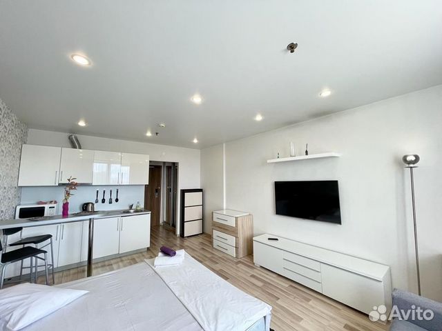

Квартира-студия, 30 м², 2 кровати
