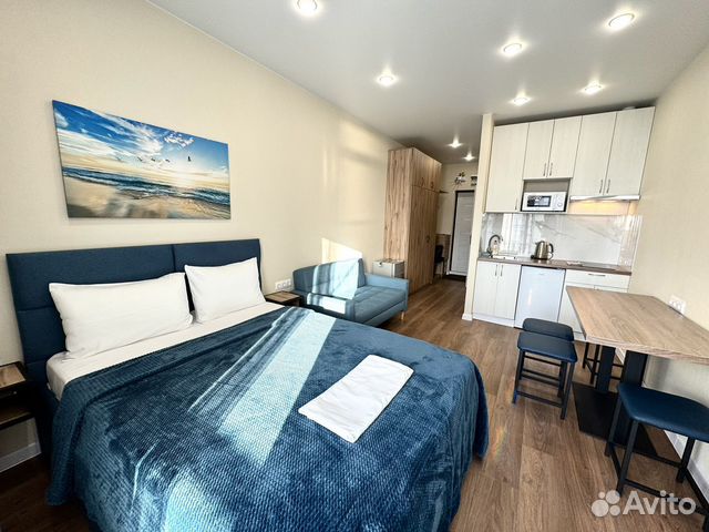 

Квартира-студия, 25 м², 2 кровати